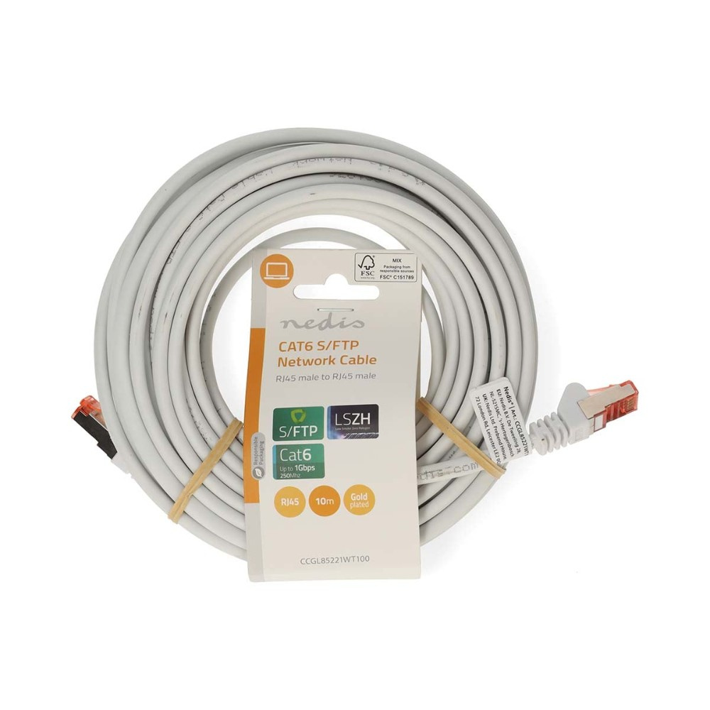 Nedis CAT6 S/FTP-nätverkskabel, 10 meter