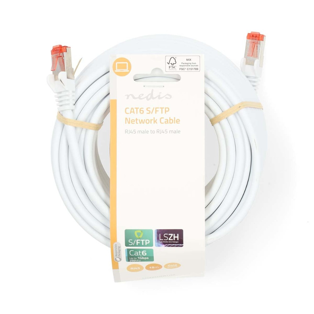 Nedis CAT6 S/FTP-nätverkskabel, 15 meter