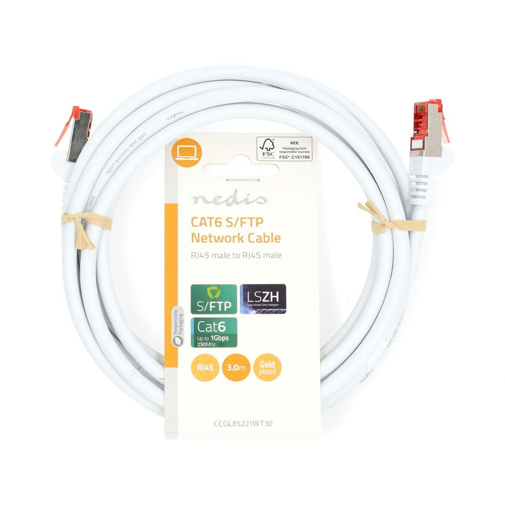 Nedis CAT6 S/FTP-nätverkskabel, 3 meter