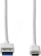 NEDIS CCGW61600WT20 USB-A till USB-C-kabel, vit, 2 meter NEDIS CCGW61600WT20 USB-A till USB-C-kabel, vit, 2 meter