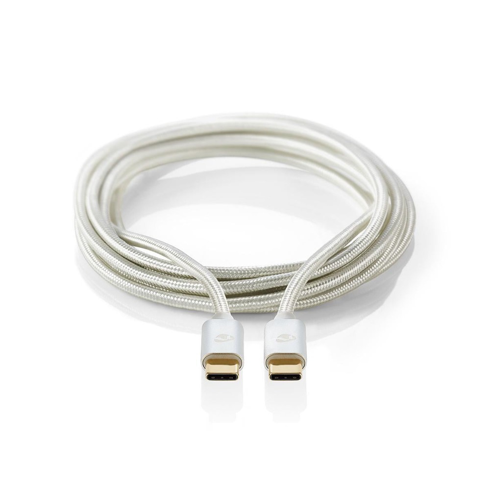 Nedis USB-C-kabel, 100 W, 480 Mbit/s, 1 meter