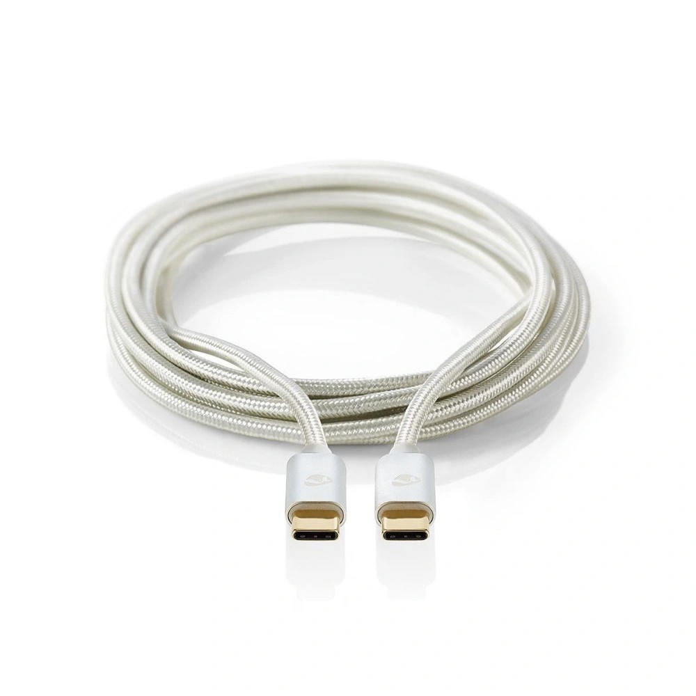 Nedis USB-C-kabel, 100 W, 480 Mbit/s