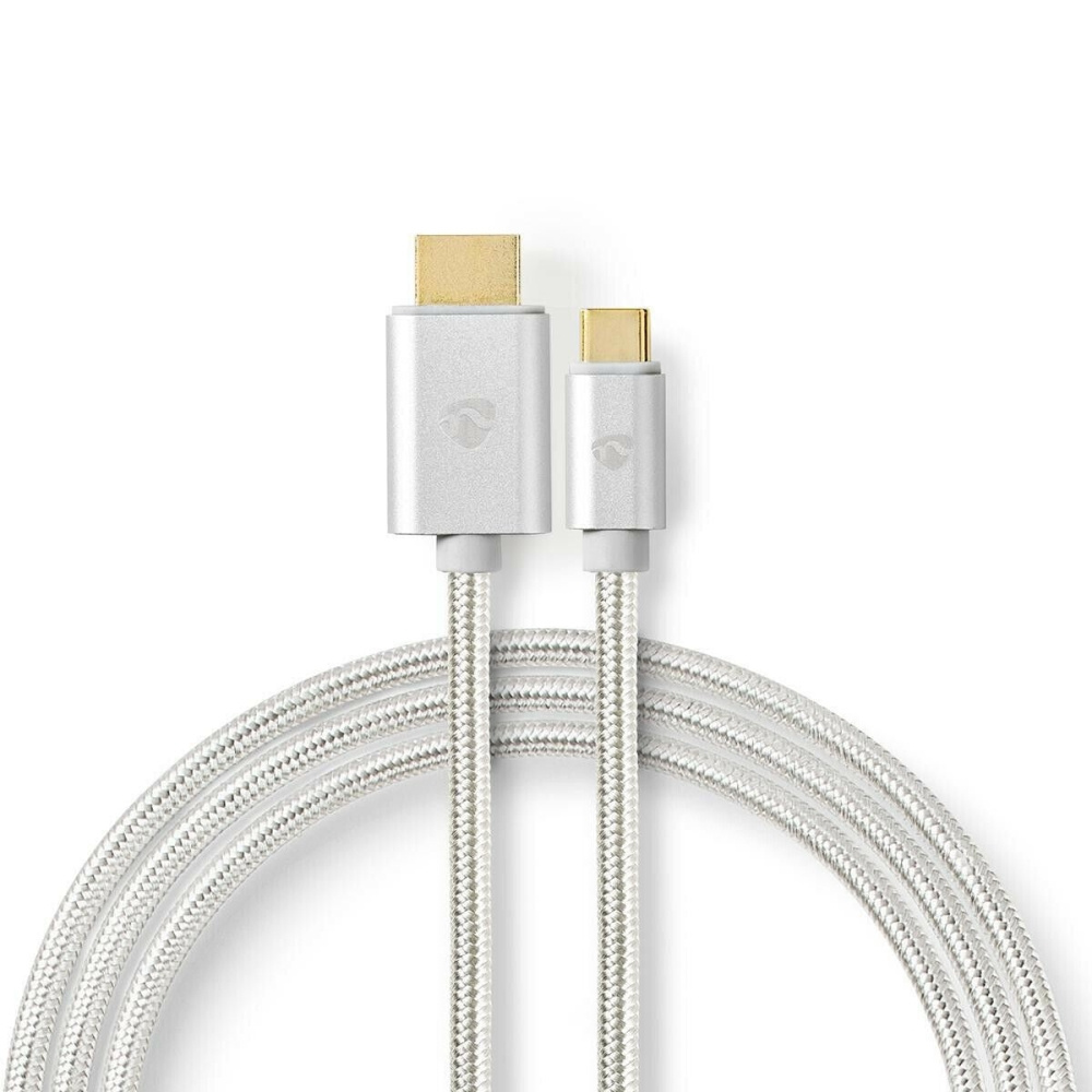 Nedis USB-C till HDMI-kabel, 4K/60 Hz, 2 meter