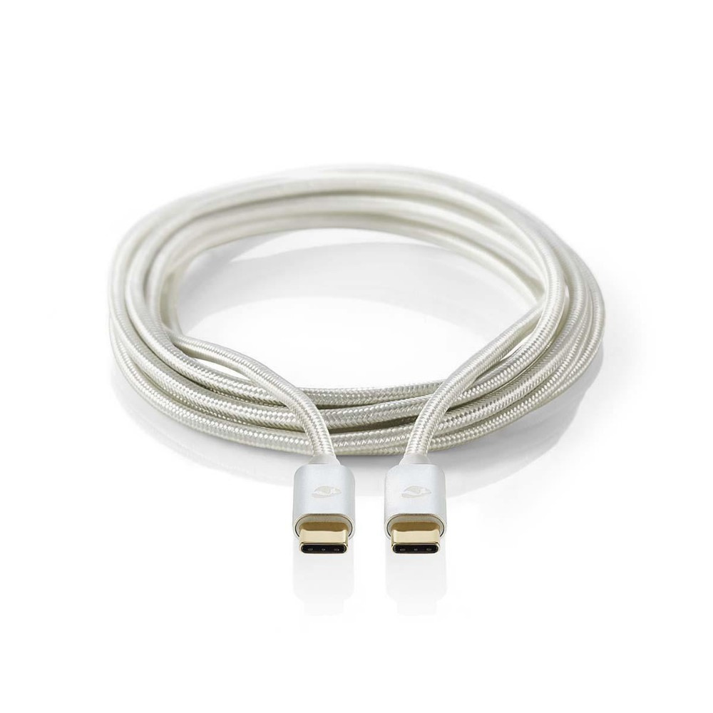 Nedis USB-C-kabel, 100 W, 5 Gbit/s, 1 meter