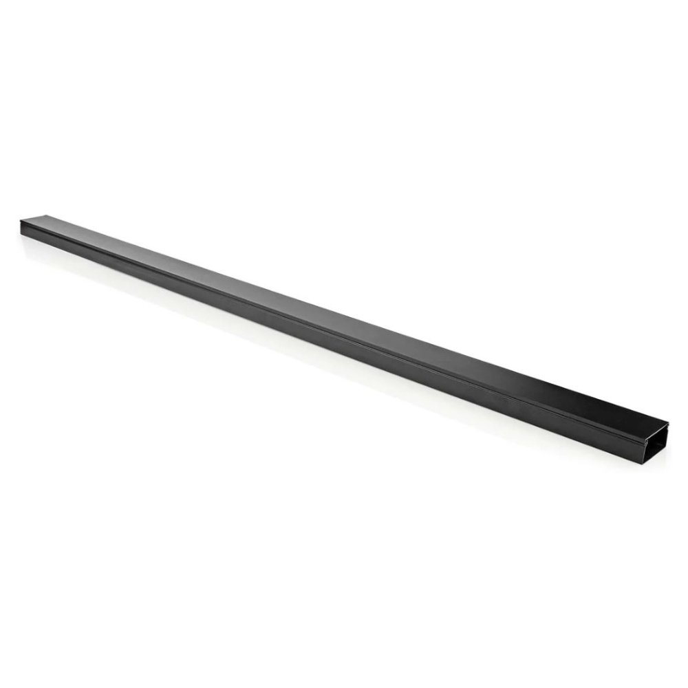 Nedis kabelkanal aluminium 25 mm, svart