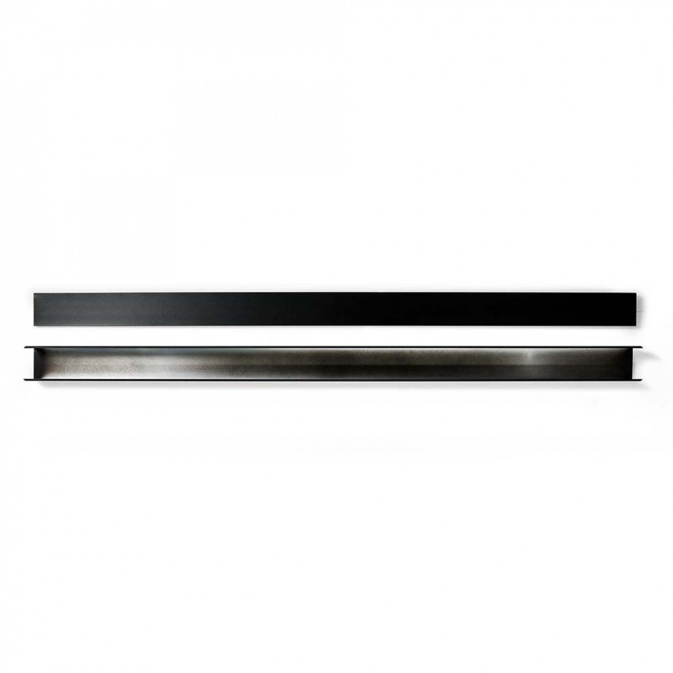 NEDIS CMDT6040BK110 kabelkanal i aluminium, svart