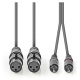 Nedis XLR-kabel, XLR Hona - RCA Hane 3 m Nedis XLR-kabel, XLR Hona - RCA Hane 3 m