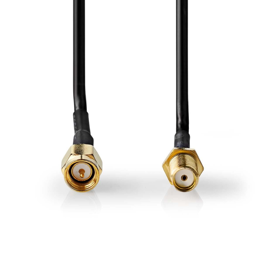 Nedis SMA-antennkabel, hane–hona, 1 meter