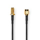 Nedis SMA-antennkabel, hane–hona, 2 meter Nedis SMA-antennkabel, hane–hona, 2 meter
