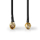 Nedis SMA-antennkabel, hane–hona, 2 meter Nedis SMA-antennkabel, hane–hona, 2 meter