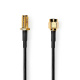 Nedis SMA-antennkabel, hane–hona, 5 meter Nedis SMA-antennkabel, hane–hona, 5 meter