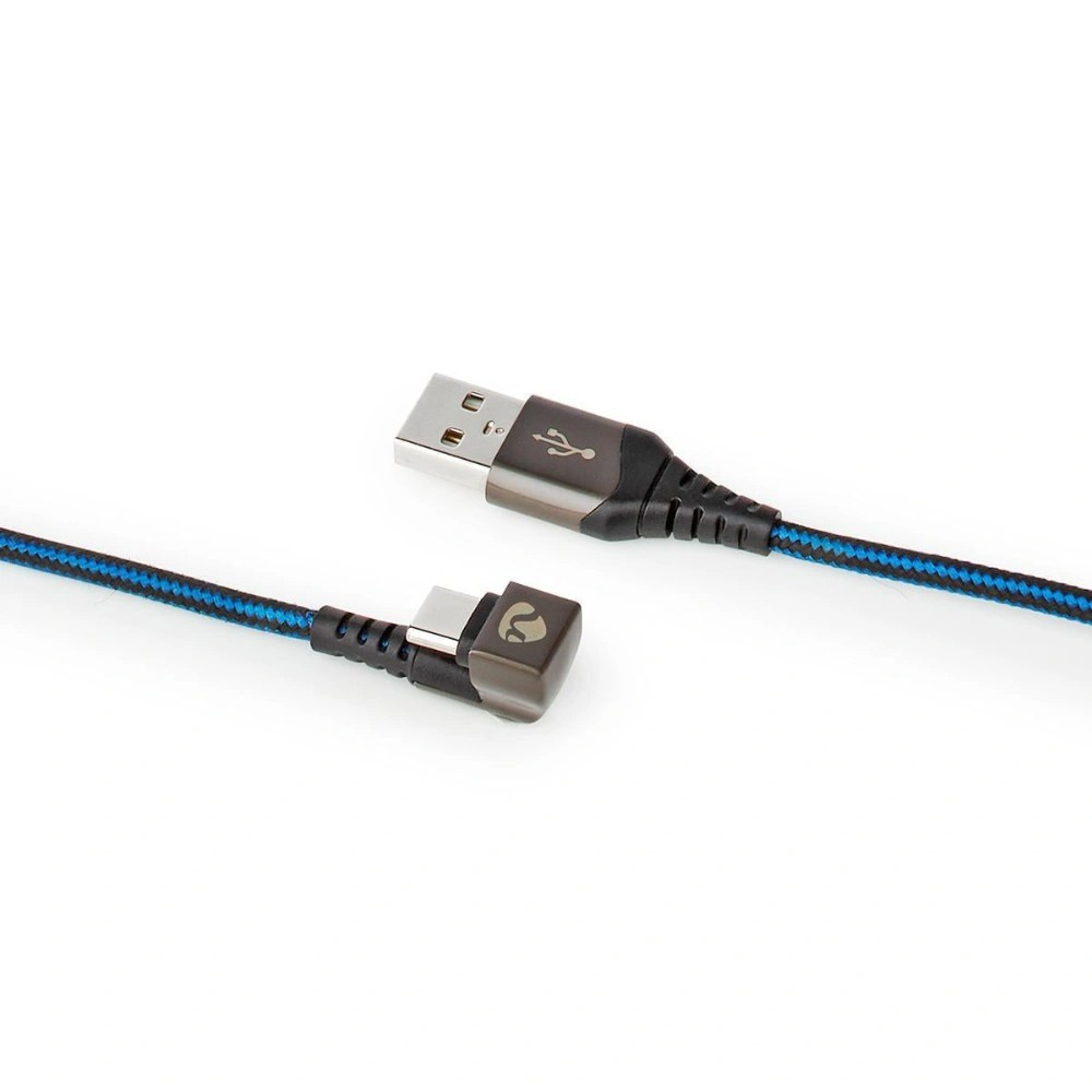 Nedis USB-A till USB-C-kabel med 180° kontakt