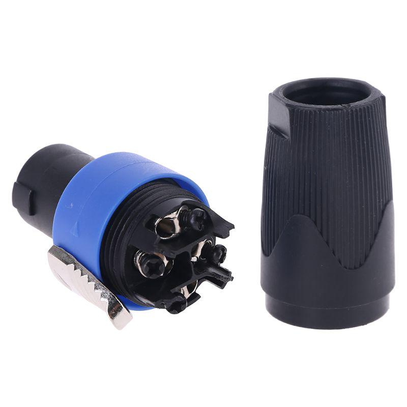 Speakon 4-polig snabbkontakt till högtalare, styck