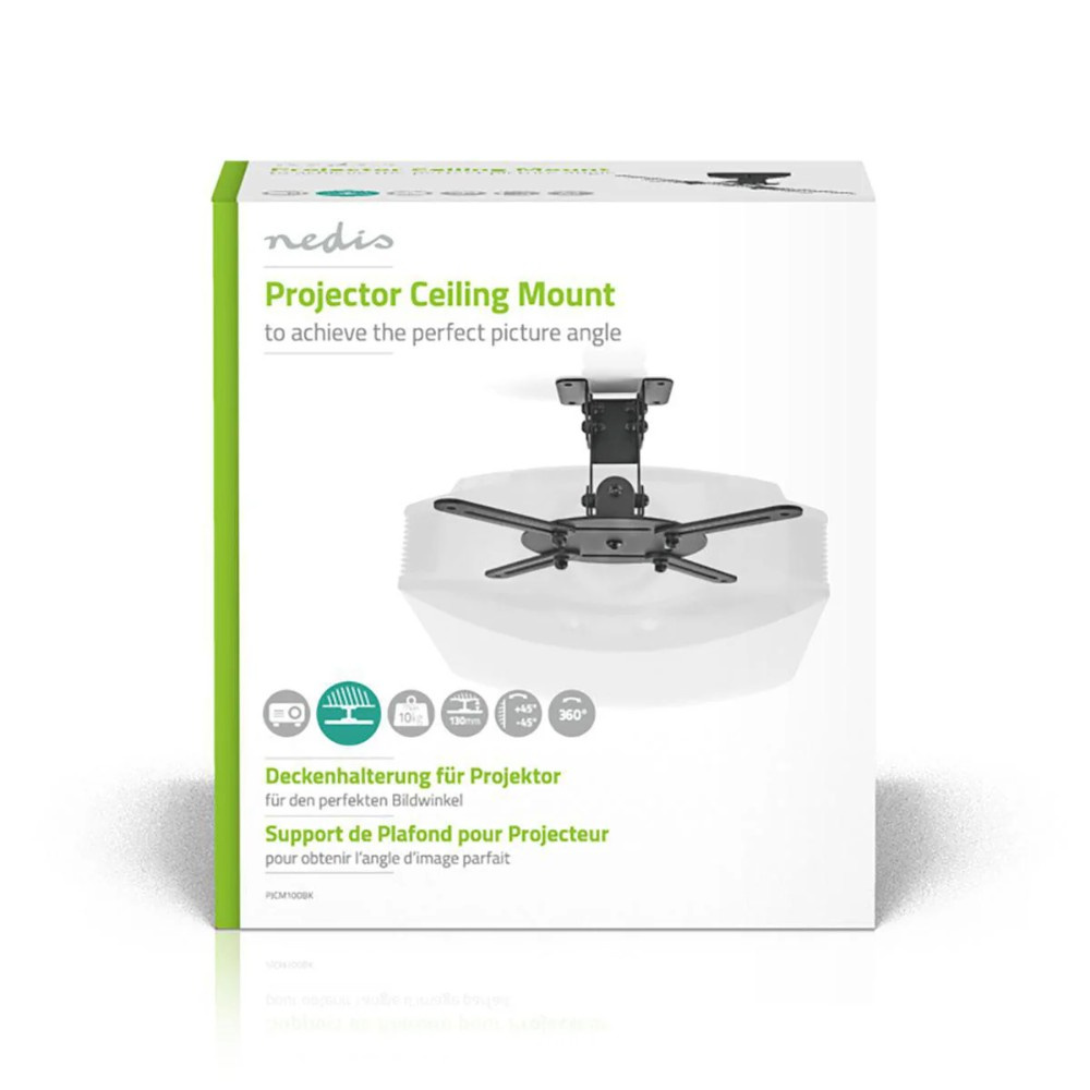 Nedis PJCM100BK projektorfäste, 10 kg, returexemplar