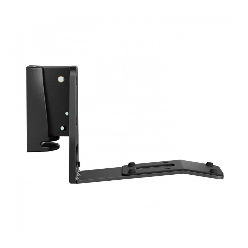 Svart väggfäste för Sonos Era 300 med justerbar arm.