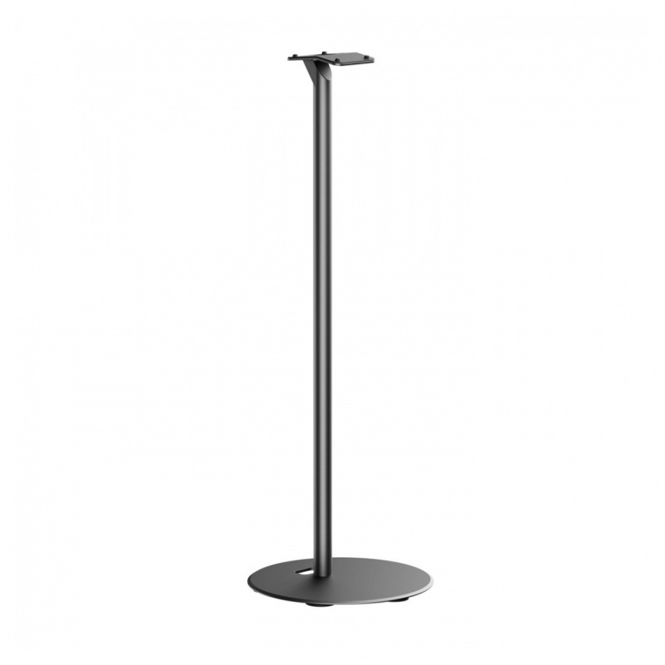 Svart golvstativ för Sonos Era 300, stilren design med rund bas.