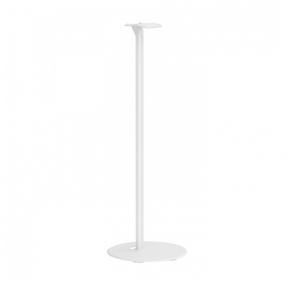 Vitt golvstativ för Sonos Era 300 högtalare.