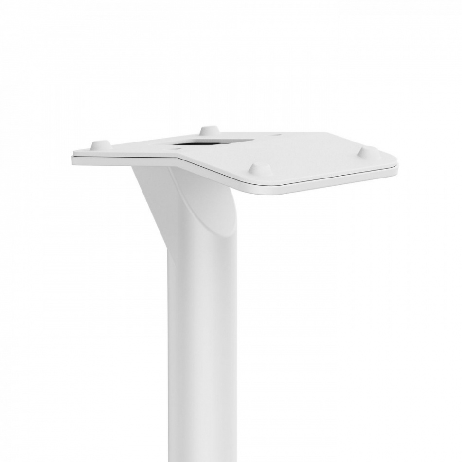 Vitt golvstativ för Sonos Era 300 med en enkel och modern design.