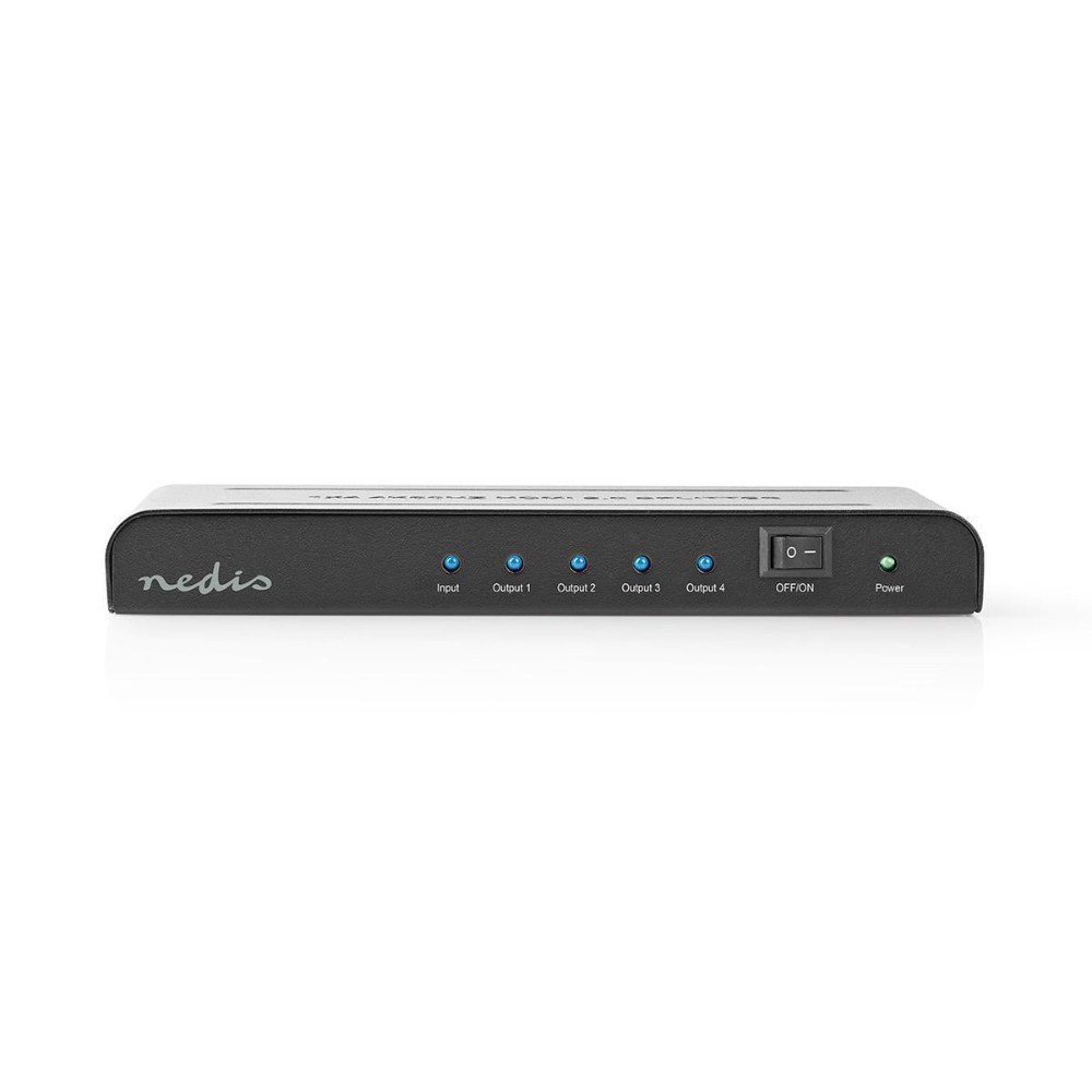 Nedis HDMI-splitter, 4 utgångar, 4K/60 Hz