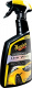 Meguiars ULTIMATE QUIK WAX En sprayflaska med Meguiars Ultimate Quik Wax för bilvård.