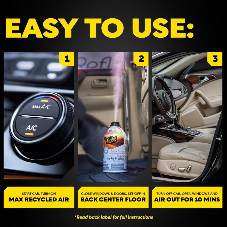 Meguiar's Dubai Sands Whole Car Air Re-Fresher