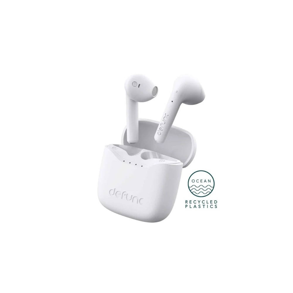 Defunc TRUE LITE II, trådlösa in-ear-hörlurar, vit