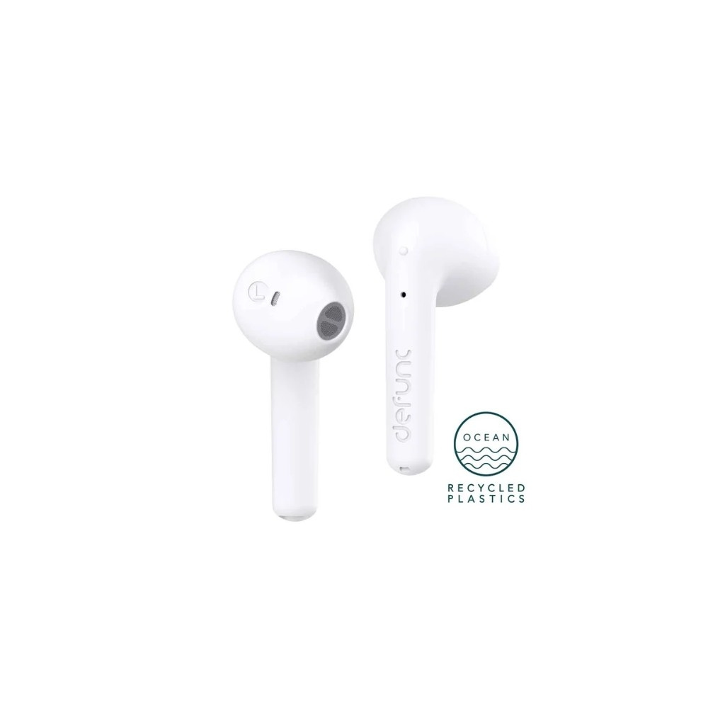Defunc TRUE LITE II, trådlösa in-ear-hörlurar, vit