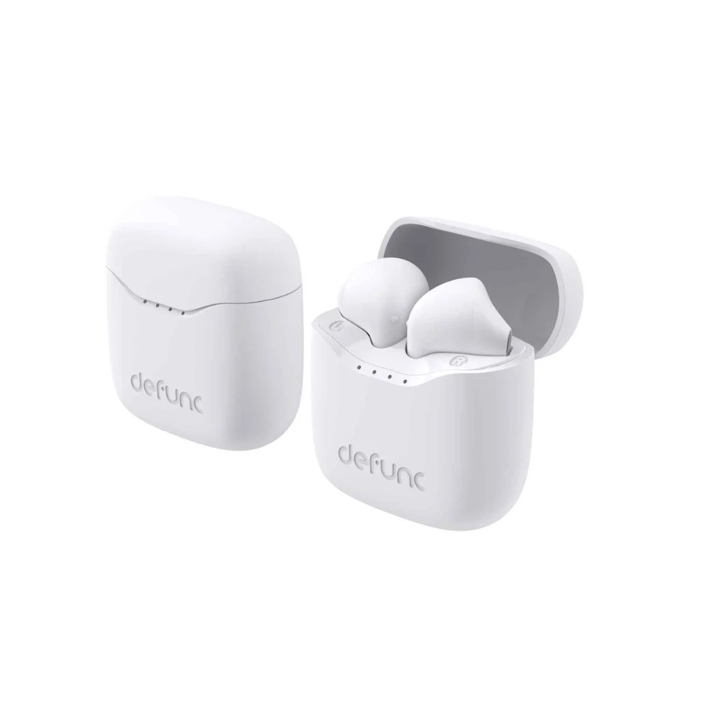 Defunc TRUE LITE II, trådlösa in-ear-hörlurar, vit