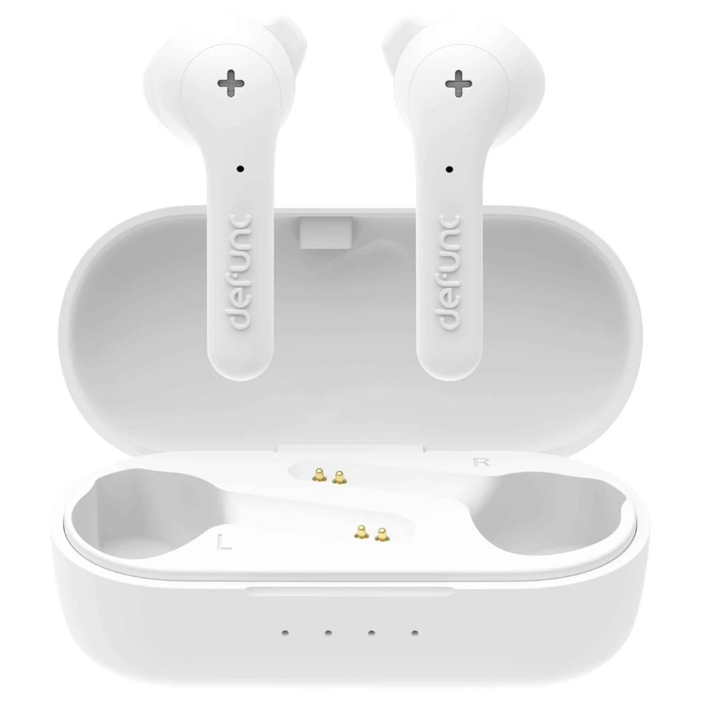 Defunc TRUE BASIC II, trådlösa in-ear-hörlurar, vit