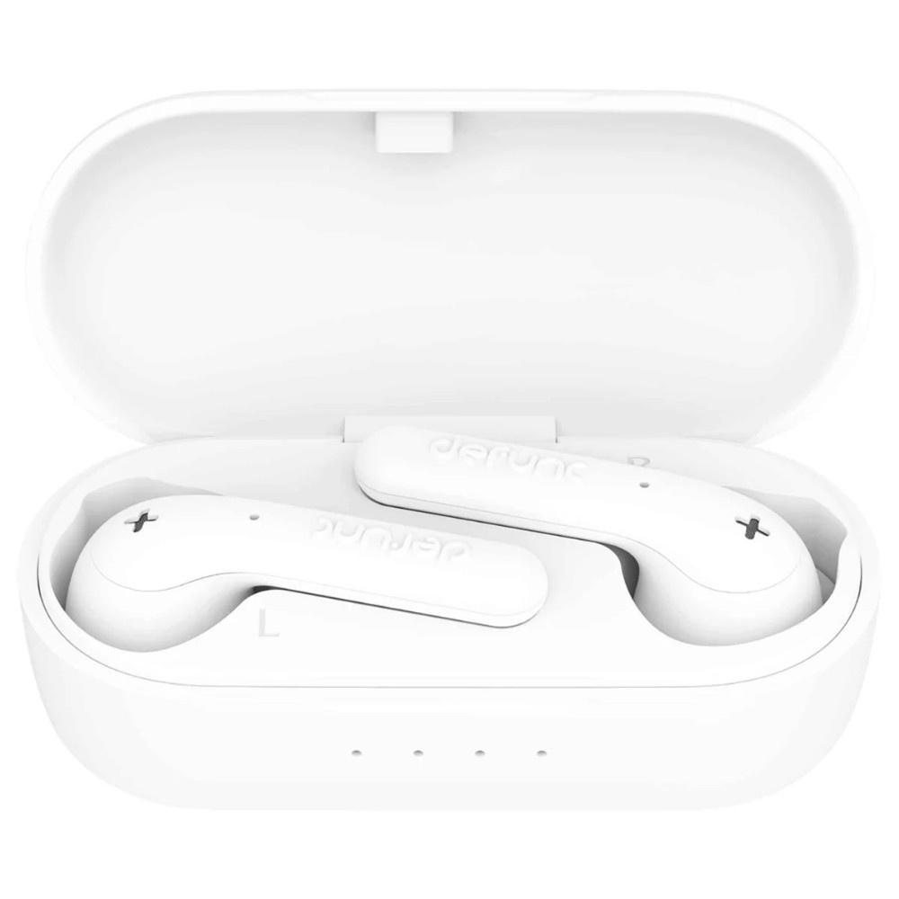 Defunc TRUE BASIC II, trådlösa in-ear-hörlurar, vit