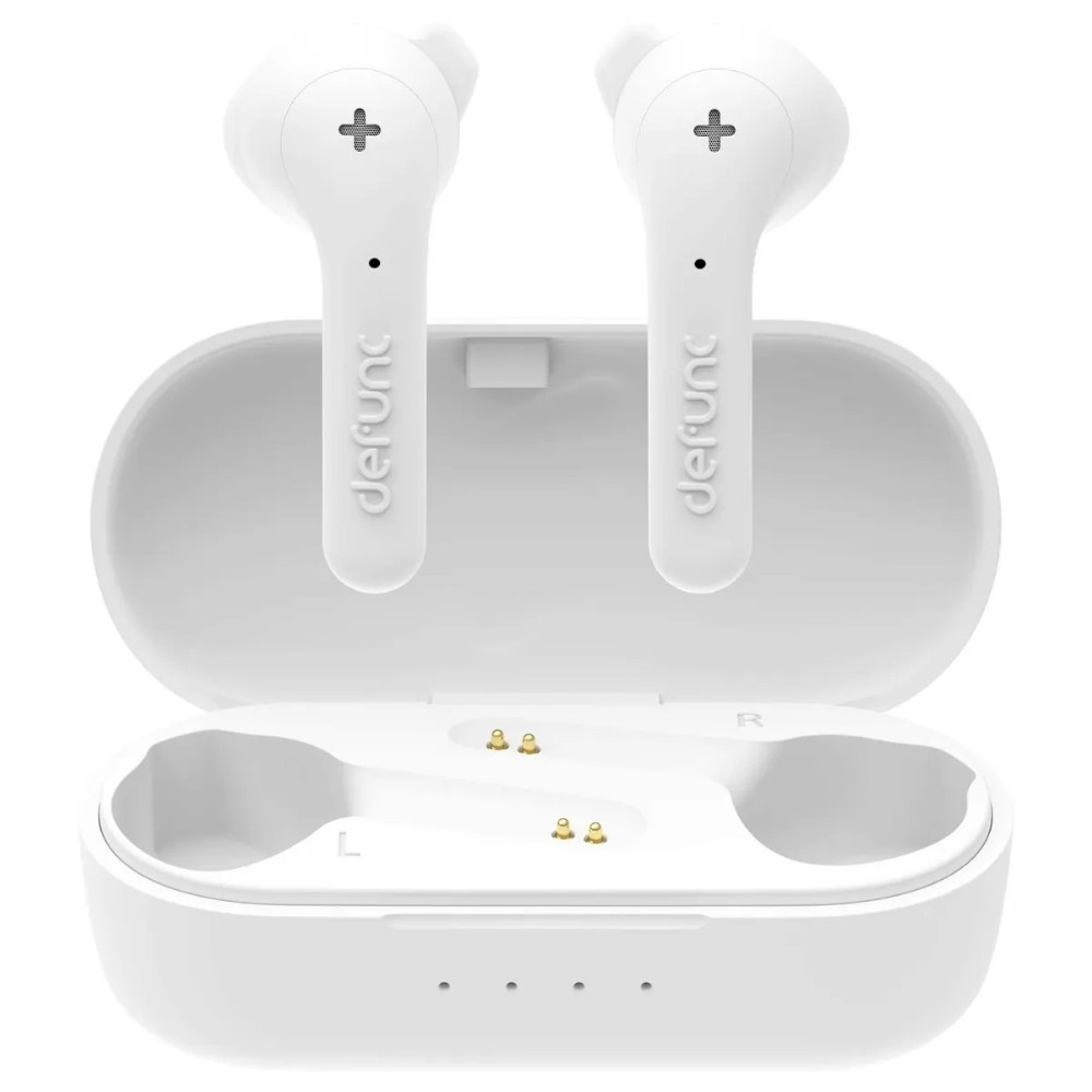 Defunc TRUE MUSIC II, true wireless-hörlurar, vit
