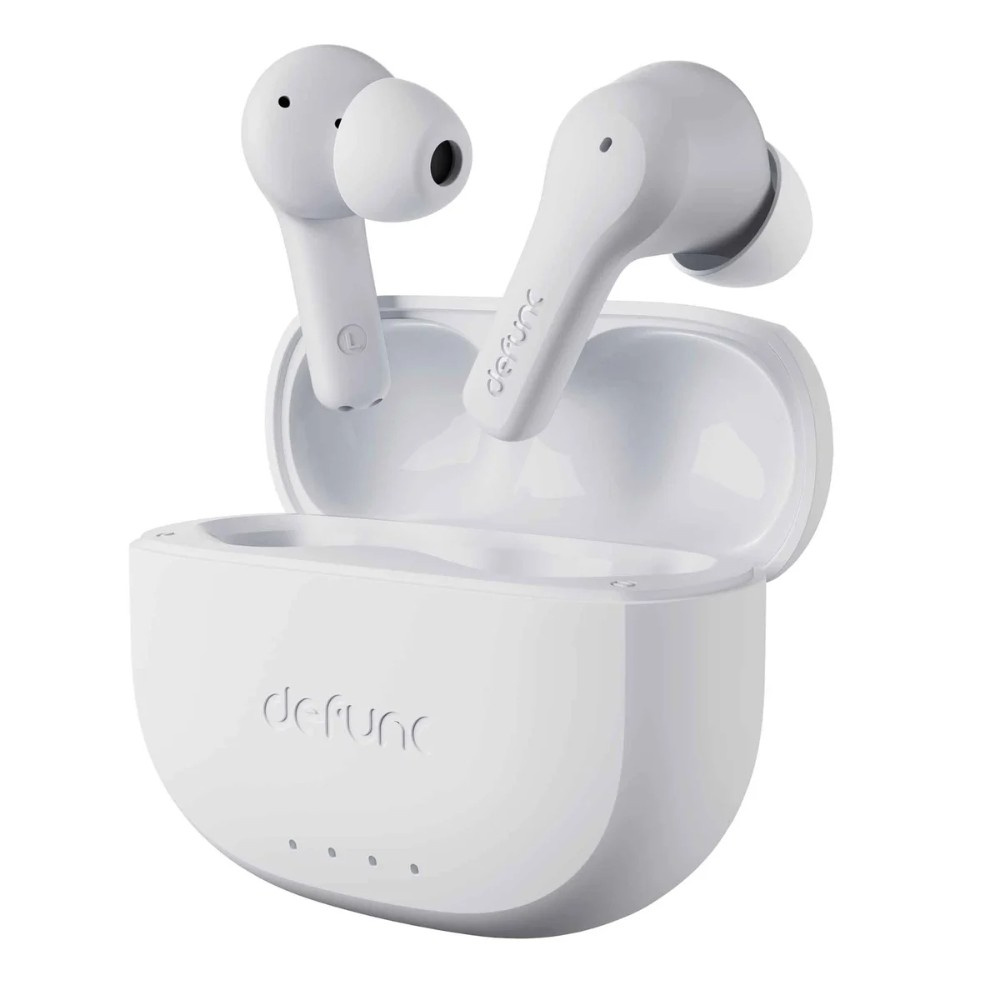 Defunc TRUE ANC II, trådlösa in-ear-hörlurar, vit