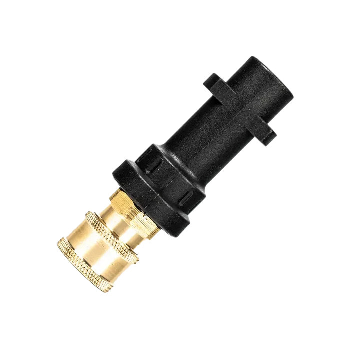 Adapter i plast och metall för Foam Lance, kompatibel med Kärcher K.