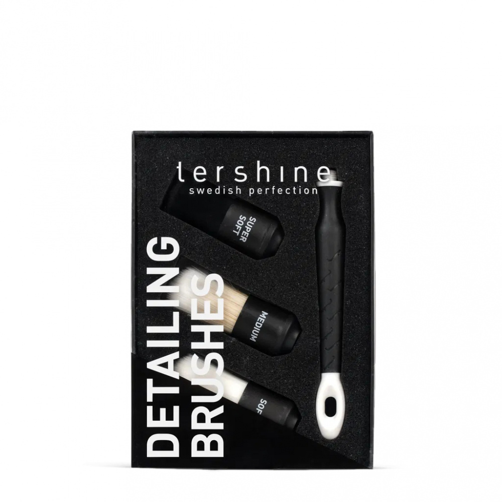 Tershine Detailing Brushes, premium rekondpenslar