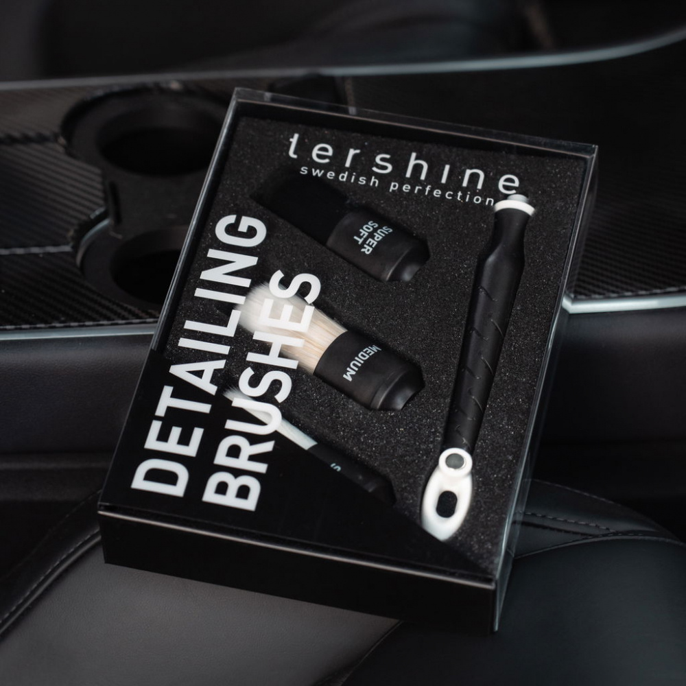 Tershine Detailing Brushes, premium rekondpenslar