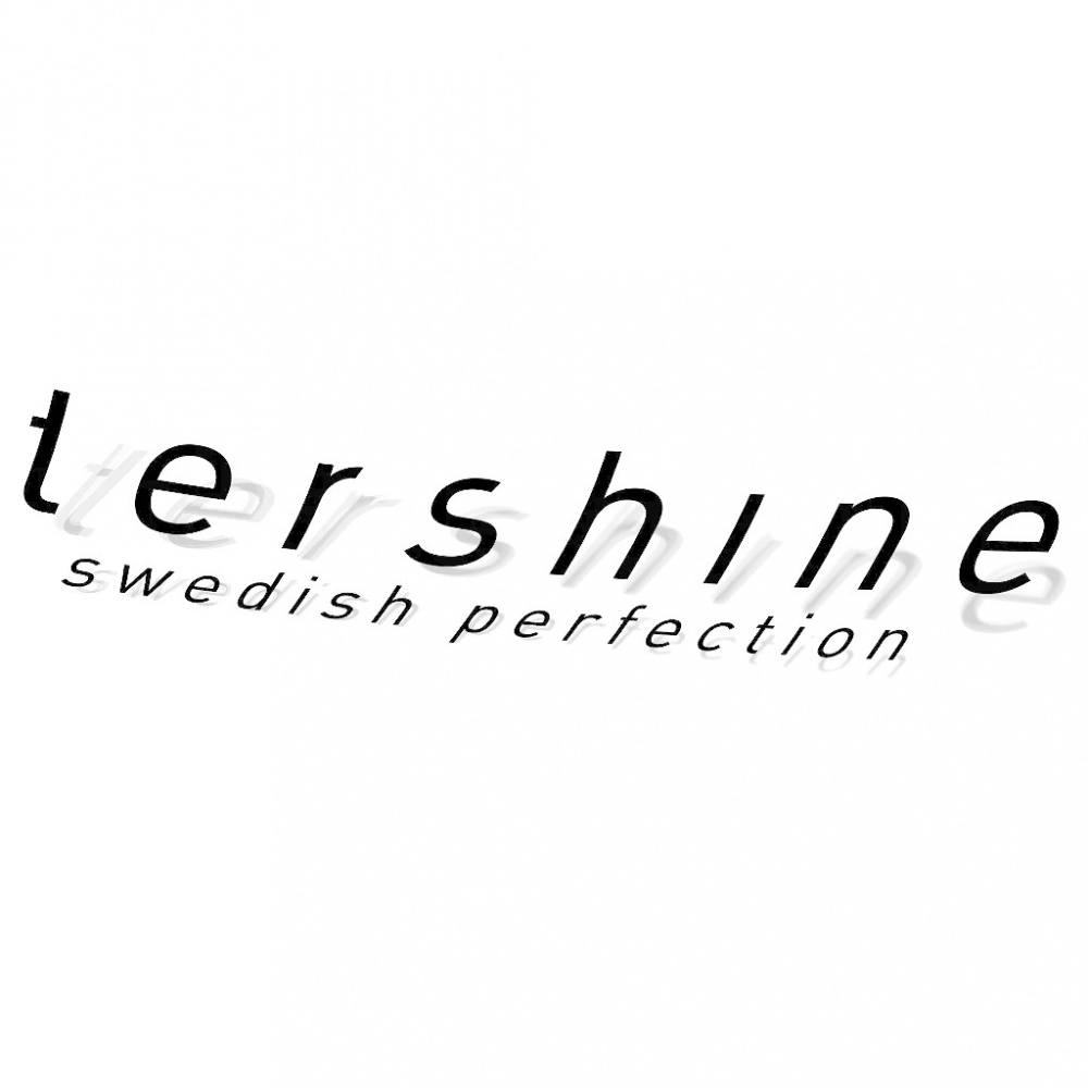 Svart dekal med texten \