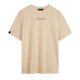 Tershine Oversized T-shirt, beige, XX-large Oversized beige t-shirt med tryck och korta ärmar, storlek XX-large.