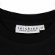 Tershine Oversized T-shirt, svart, large Svart oversized t-shirt med etikett från märket Tershine.