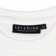 Tershine Oversized T-shirt, vit, small Vit T-shirt med textiletikett som visar varumärket Tershine.