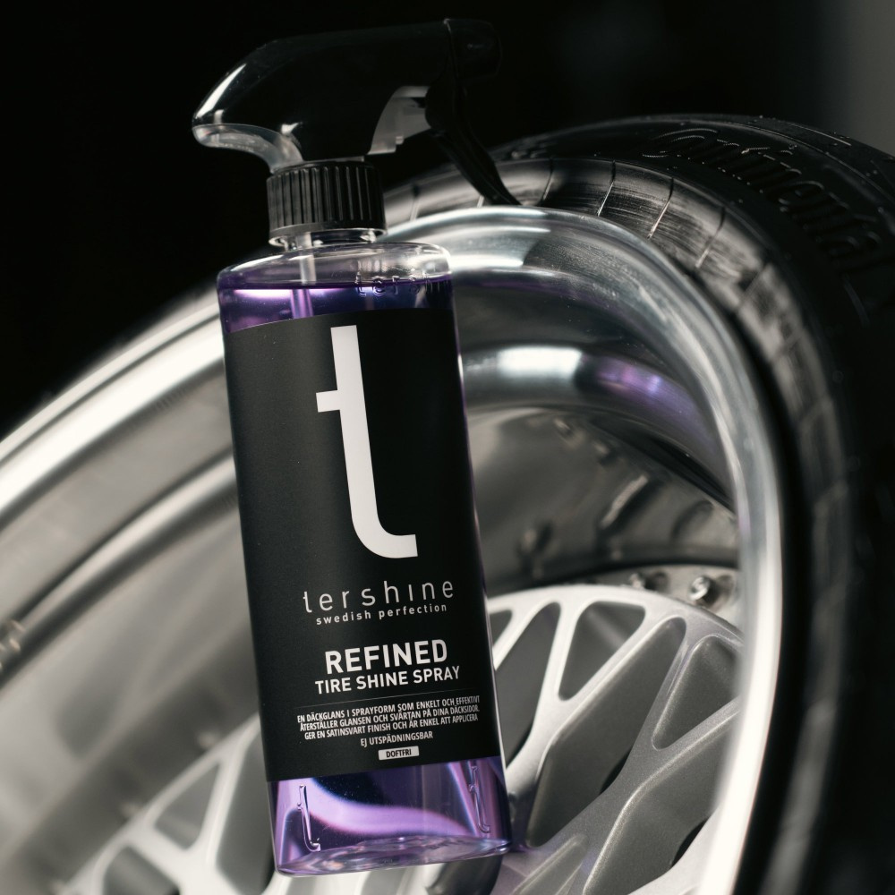Tershine Refined - Tire Shine Spray, däckglansspray, satin 500 ml