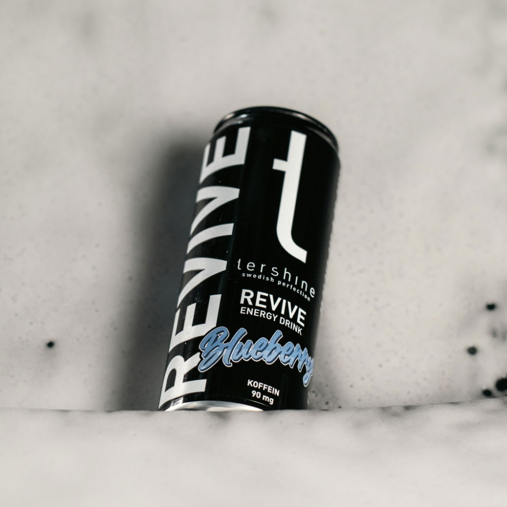 Tershine Revive - Blueberry, energidryck, 330 ml