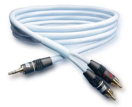 Supra BiLine-MP 3.5mm - 2RCA 12 meter