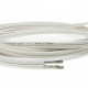 Supra Classic 4.0 högtalarkabel, vit Vit högtalarkabel med två ledare, märkning i grått.