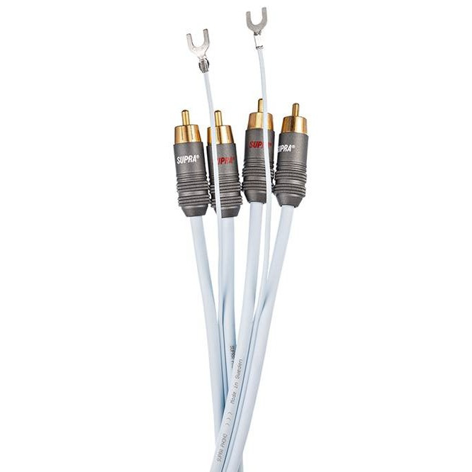 Supra Phono 2RCA-SC signalkabel för skivspelare, 0.7 meter