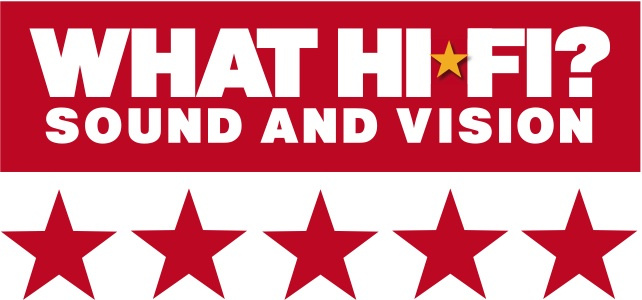Fem stjärnor från What Hi-Fi? för Supra Rondo 4x2.5 CombiCon Single-Wire.