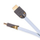 Supra HDMI 2.1 UHD8K HDMI-kabel med stöd för 8K HDR, vit 4 meter Supra HDMI 2.1 UHD8K HDMI-kabel med stöd för 8K HDR, vit 4 meter