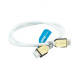 Supra HDMI 2.1 UHD8K HDMI-kabel med stöd för 8K HDR, vit Supra HDMI 2.1 UHD8K HDMI-kabel med stöd för 8K HDR, vit