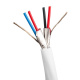 Supra Y-Link Subwooferkabel 2RCA-1RCA, vit 2 meter Supra Y-Link Subwooferkabel 2RCA-1RCA, vit 2 meter