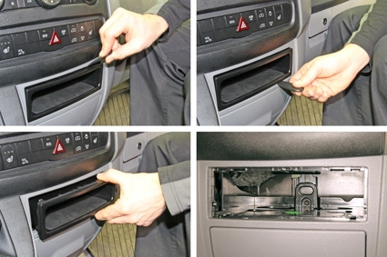 Brodit Förstärkt ProClip, Mercedes Benz/Volkswagen