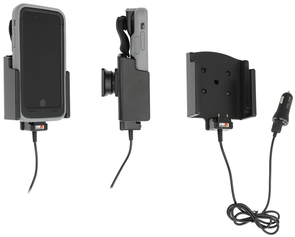 Brodit Aktiv hållare med cigg-kontakt, Apple iPhone 7 